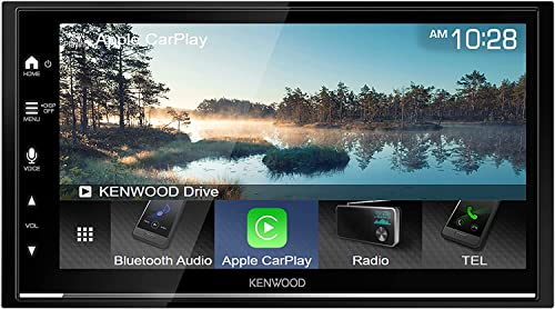 KENWOOD DMX7709S 6.8-Inch Capacitive Touch Screen, Car Stereo, CarPlay and Android Auto, Bluetooth, AM/FM Radio, MP3 Player, USB Port, Double DIN, 13-Band EQ Plus CMOS-230 Rearview Camera KENWOOD DMX7709S 6.8-Inch Capacitive Touch Screen, Car Stereo, CarPlay and Android Auto, Bluetooth, AM/FM Radio, MP3 Player, USB Port, Double DIN, 13-Band EQ Plus CMOS-230 Rearview Camera